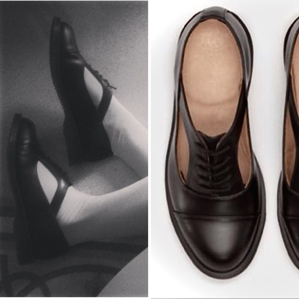Dr Martens Carrigan Shoes Cutout Derby Oxfords Black 39 EU 8 US Limited Edition